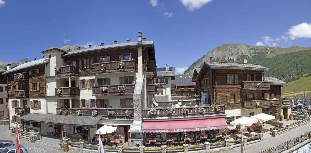 Hotel La Montanina Livigno Exteriör bild